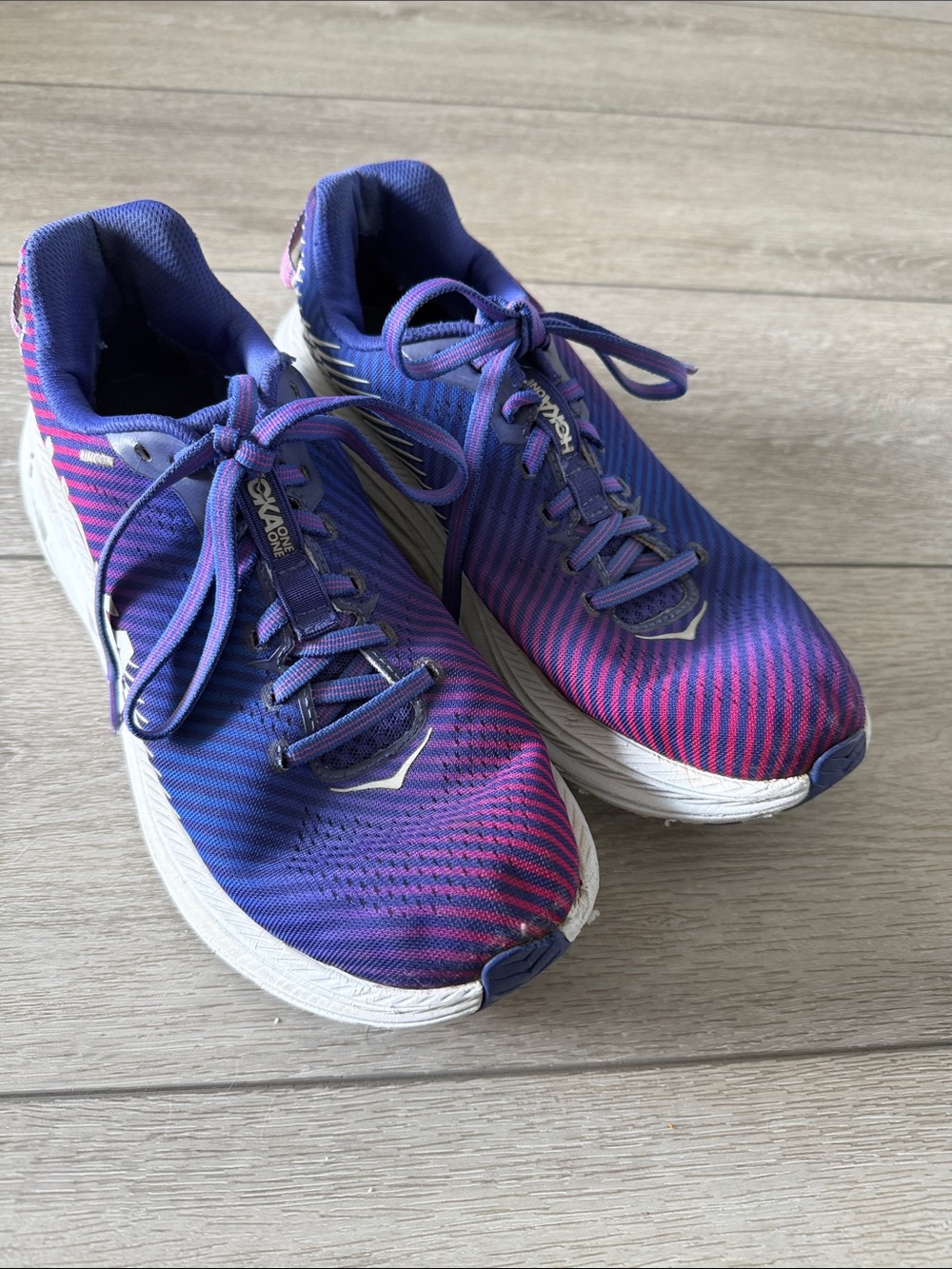 Hoka one Women's Rincon clematis blue Purple Gradient sneakers 7.5 - Picture 5 of 10